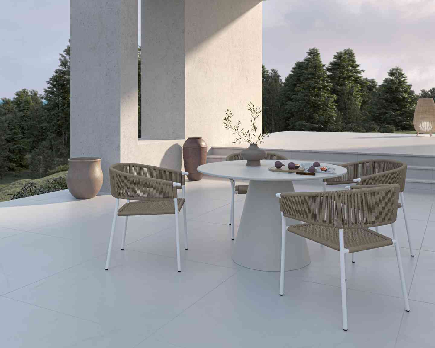 Winston Dining Table - Concrete