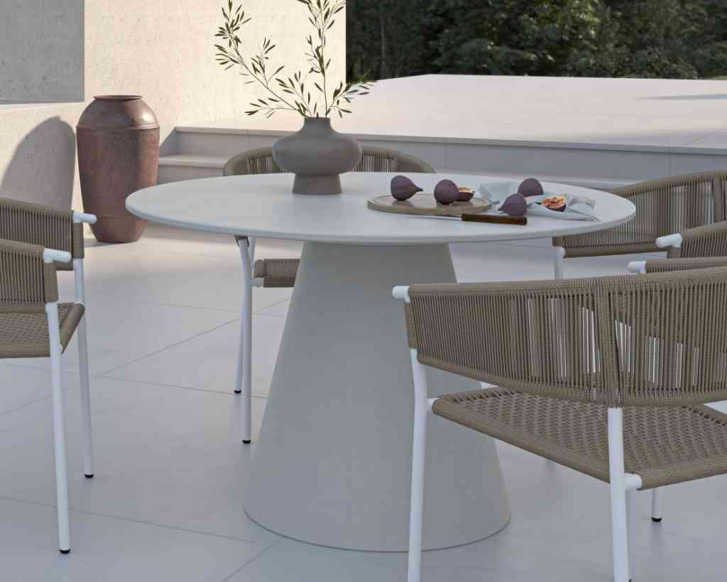 Winston Dining Table - Concrete