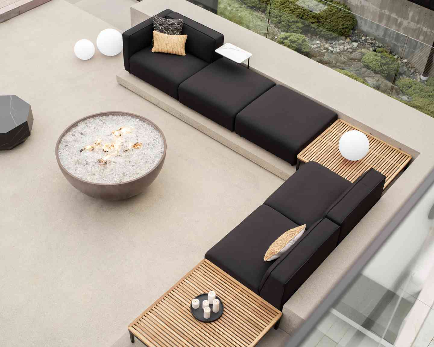 Francis Outdoor End Table