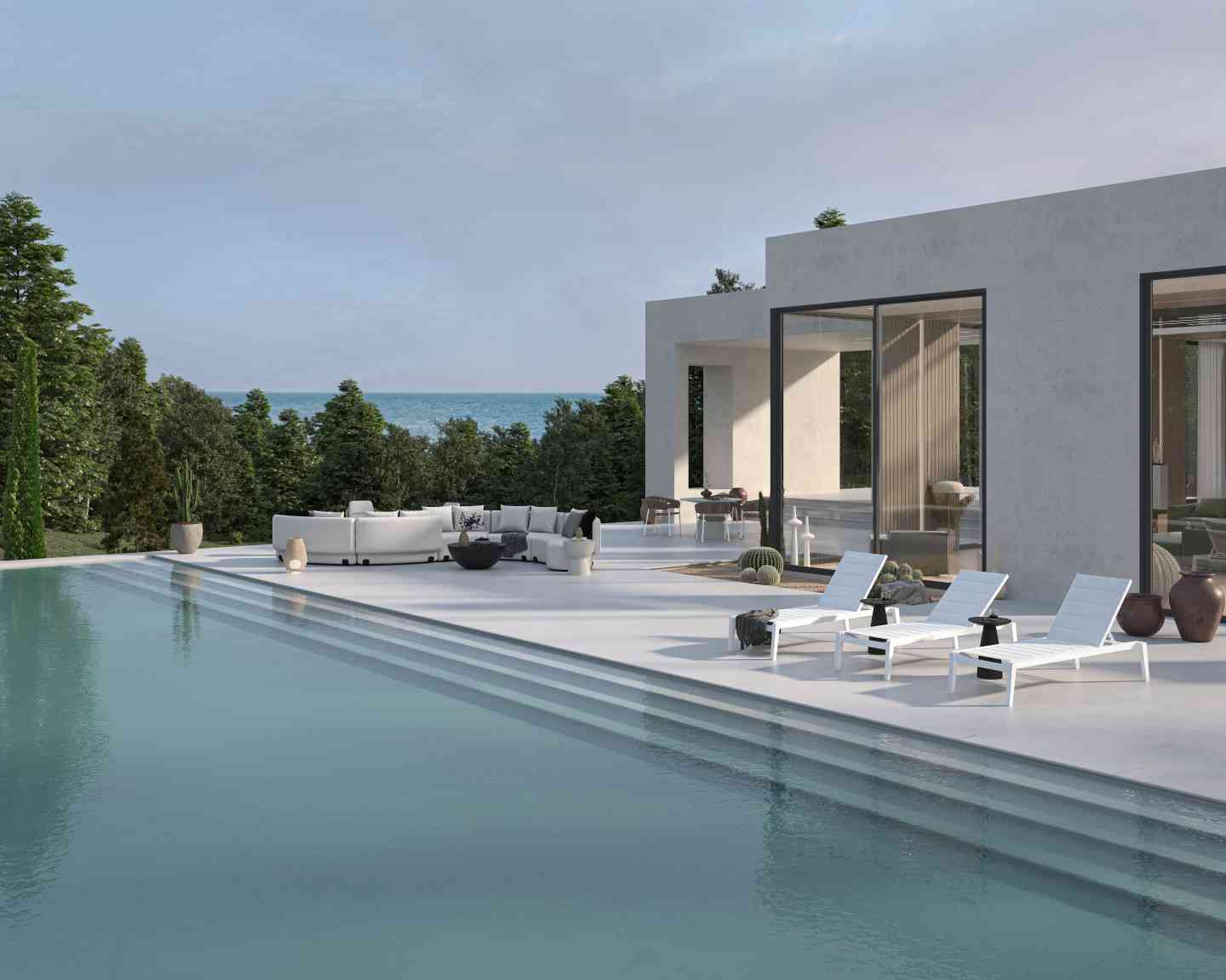 Preston Outdoor Lounger