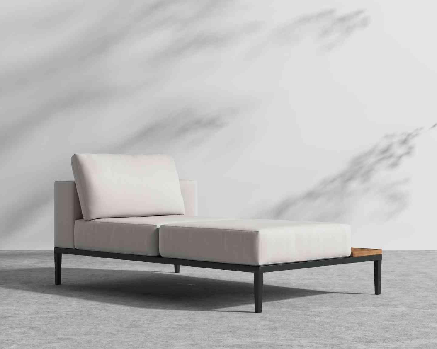 Francis Outdoor Right Chaise