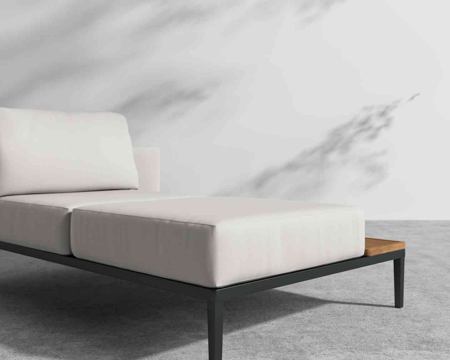 Francis Outdoor Right Chaise