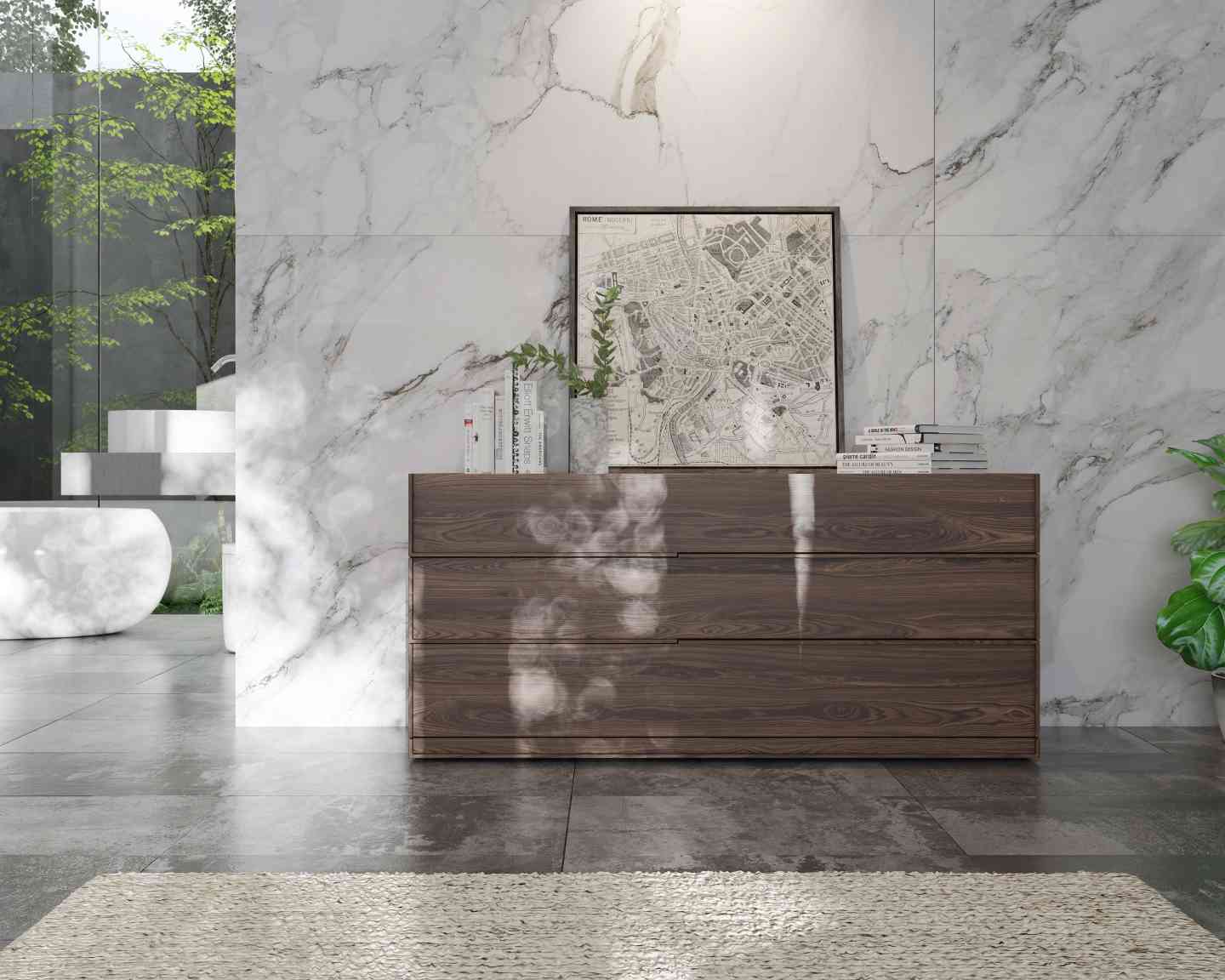 Hunter Wide Dresser