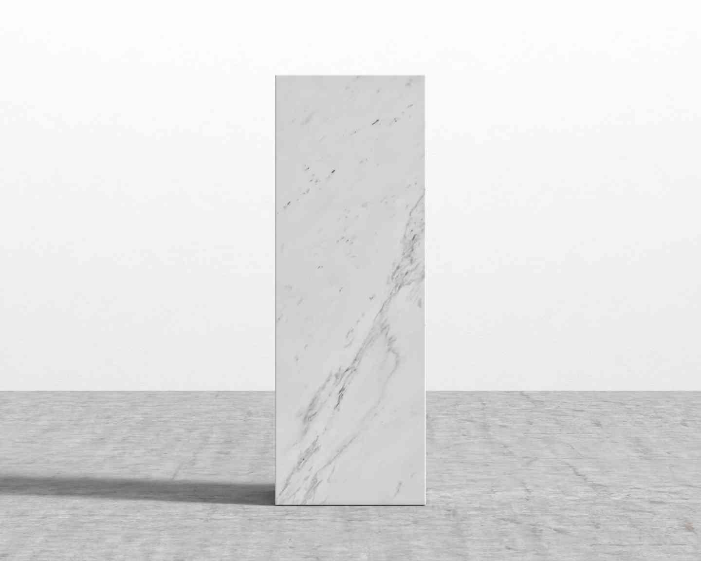 Liza Pedestal - Marble