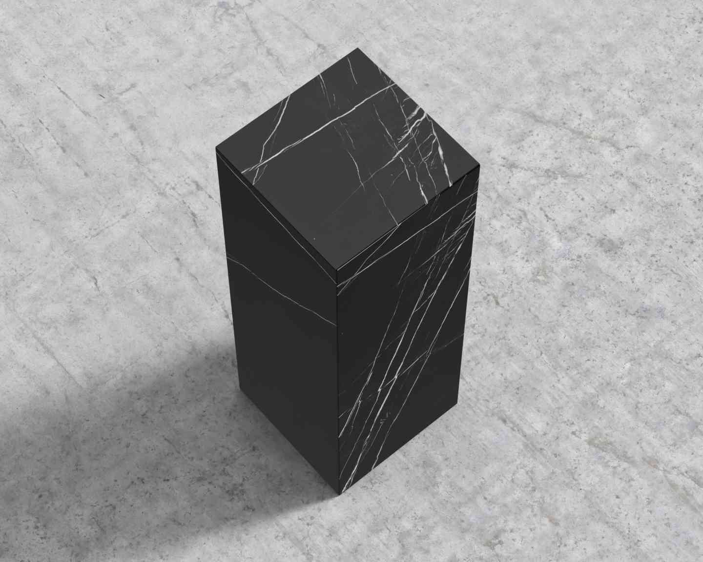 Liza Pedestal - Marble