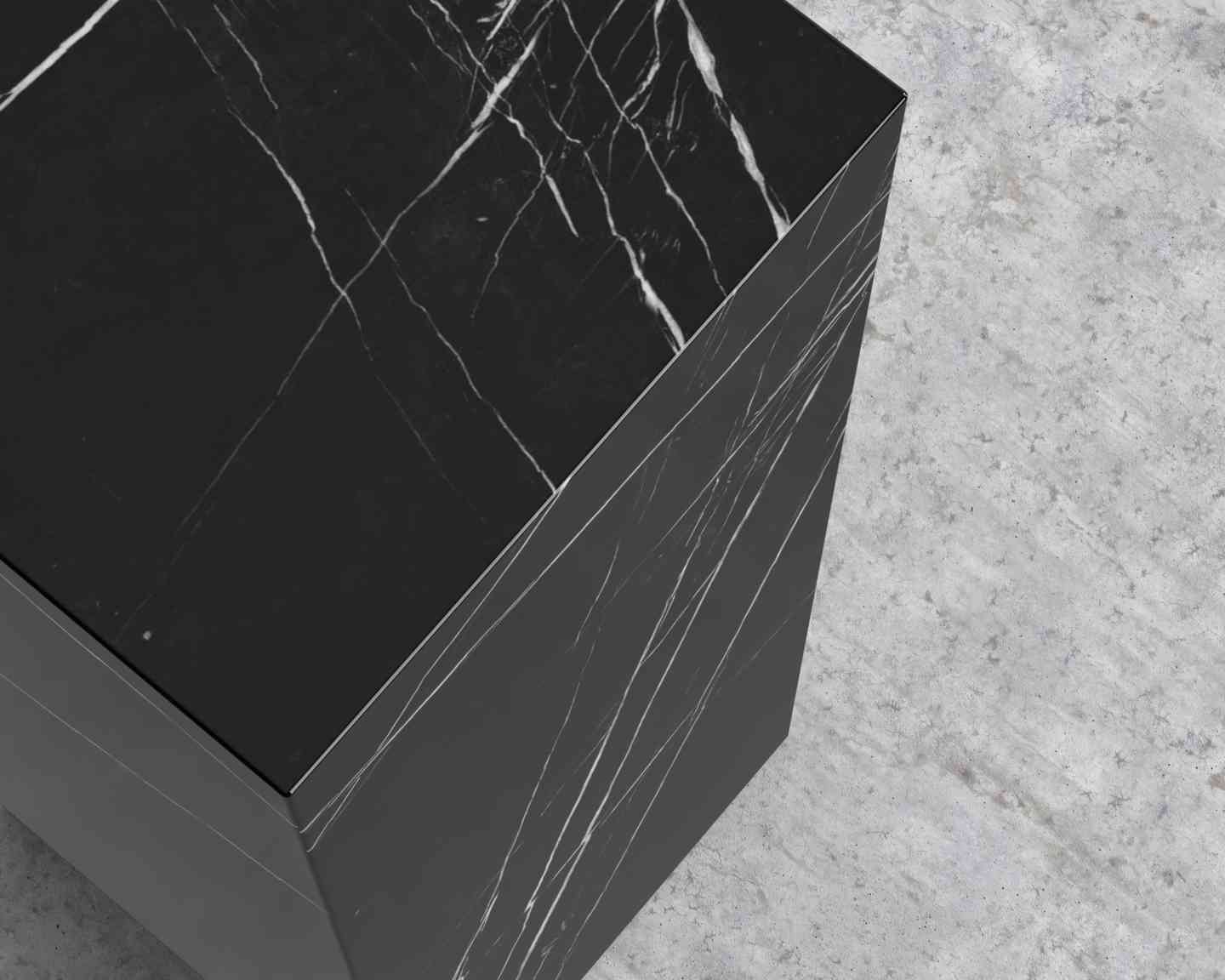 Liza Pedestal - Marble